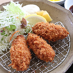 カキフライ定食